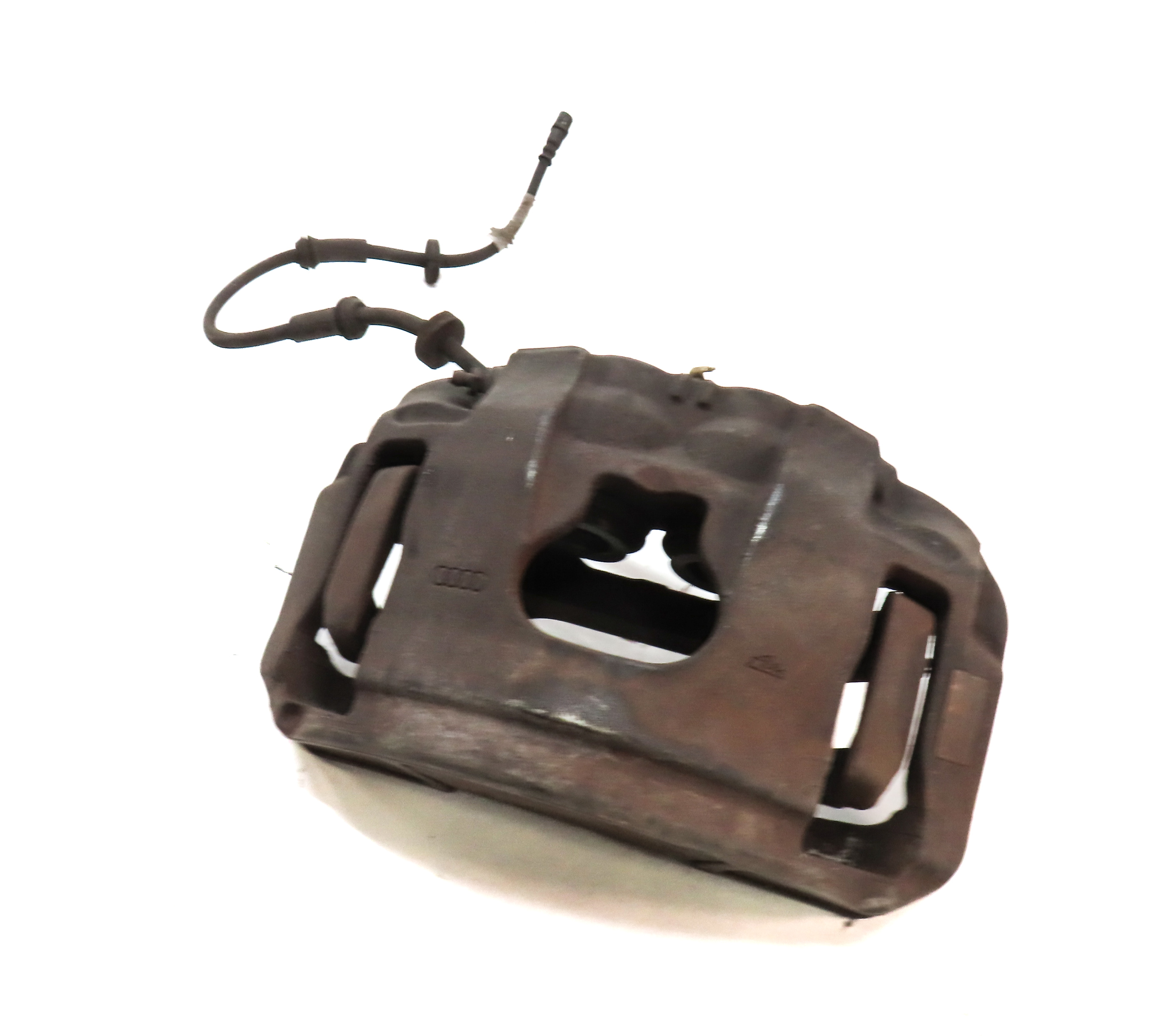 2013-2015 AUDI A6 (C7) FRONT LEFT DRIVER BRAKE CALIPER (345mm 13.58" ROTOR) — exact item pictured